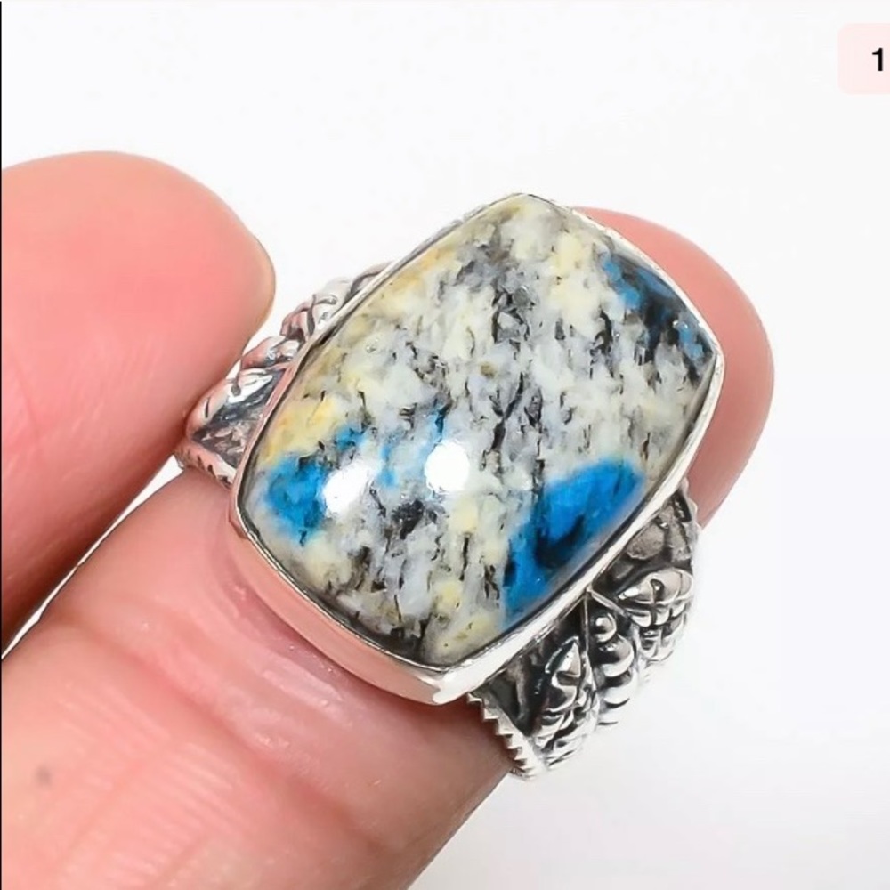 Azurate Silver Ring
